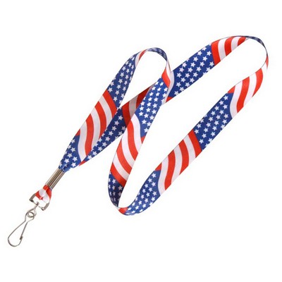 1" Full Color Lanyard